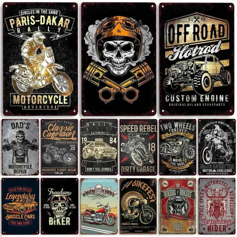 Décalcomanies INTERDECAL Pour Garage Moto, échelle 1/18, 120x80mm