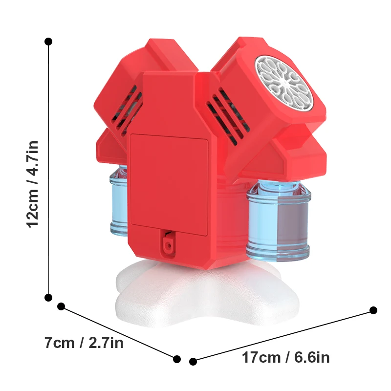 Double Head Bubble Machine 6