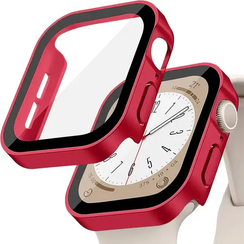 Tempered Glass+Cover For Apple Watch 11 10 9 8 7 46mm 42mm PC Bumper Screen Protector Case iWatch Series 7 6 5 4 SE3 44 40 45mm - Image 18