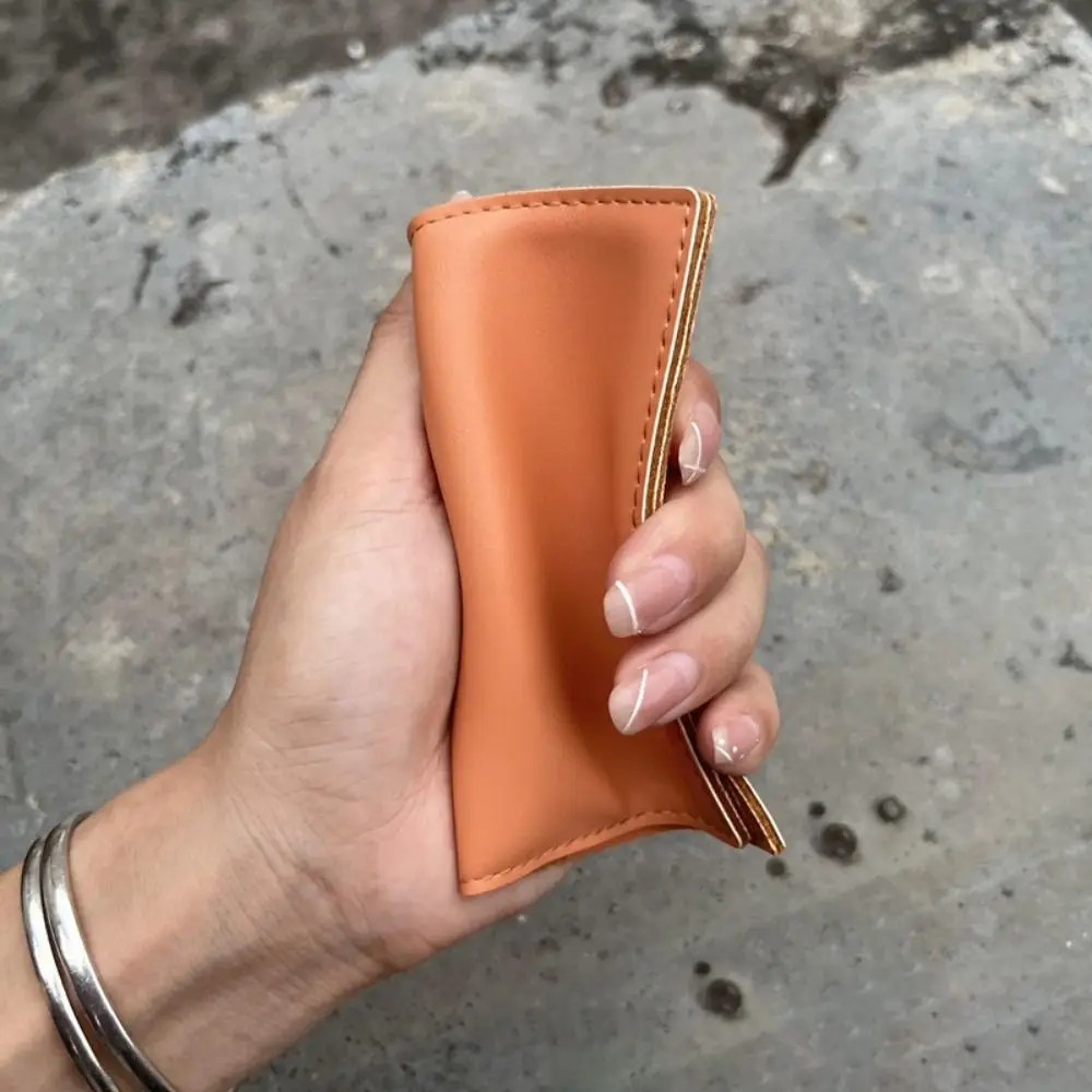 Plastic Purse Wallets Portable Multiposition Coin Collection Purse Clip Money Bag Japanese Style Portable Coin Pocket coin purse coin wallet change bag
