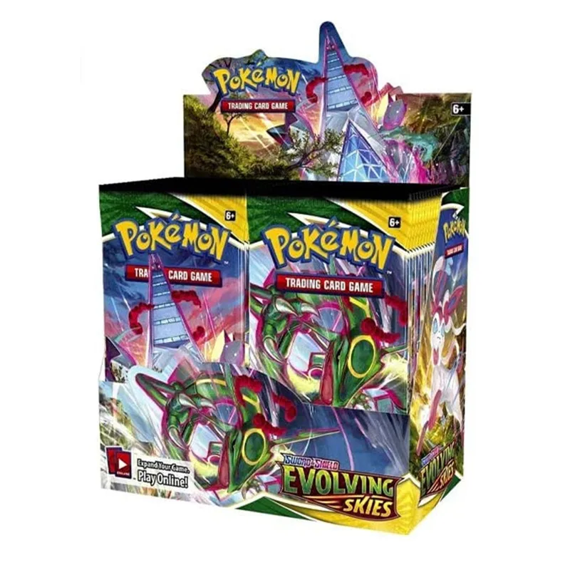

360PCS English Pokémon TCG: Sword & Shield Evolving Skies Booster Box