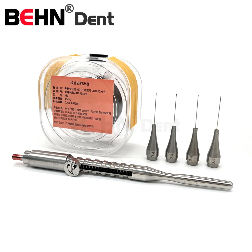 Dental Root Canal Files Extractor Holder Endodontics Remover Endo