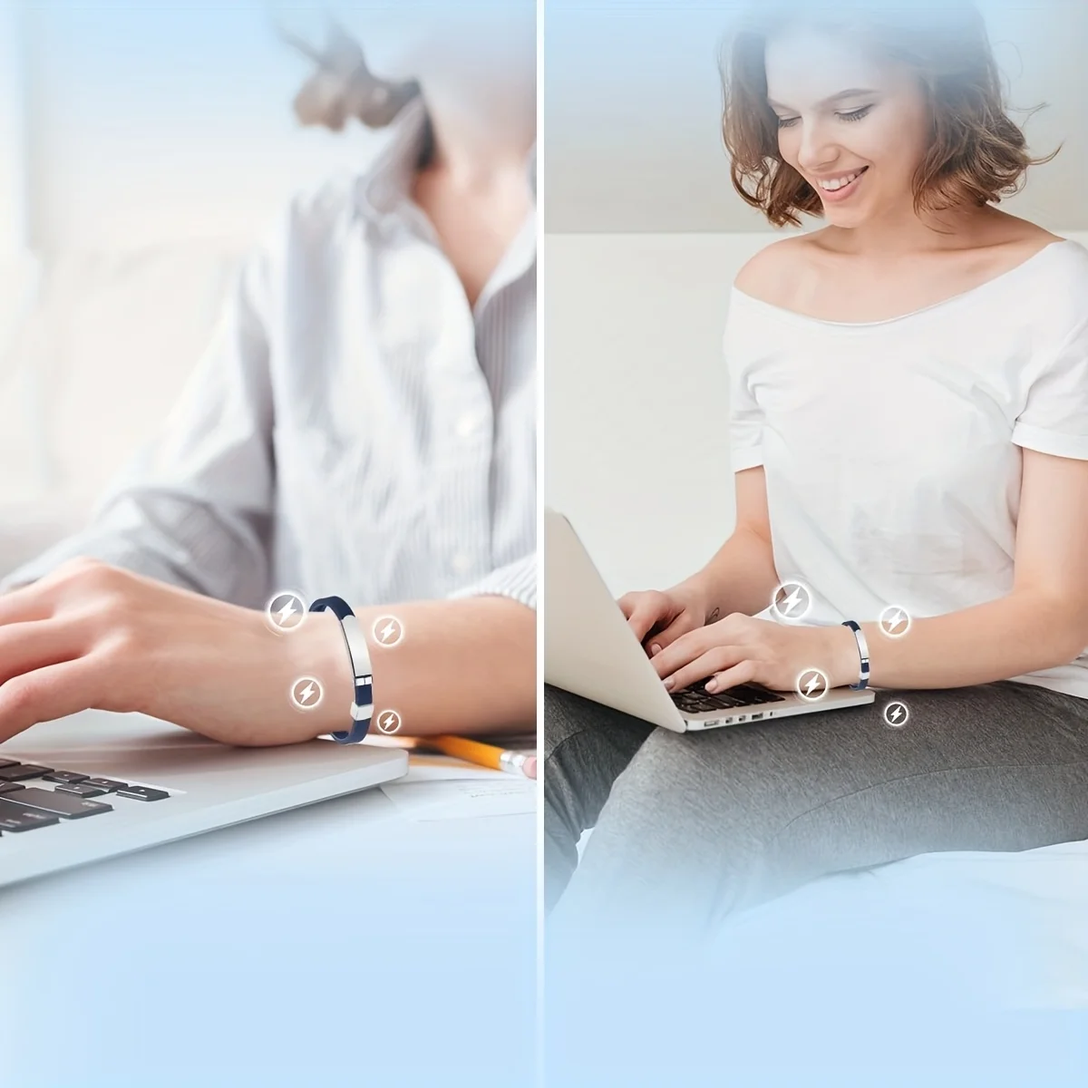 ATEEZ KPOP San YeoSang HongJoong SeongHwa YunHo MinGi WooYoung Seong - Silicone & Stainless Steel Bracelets, Bangles for Fans 6