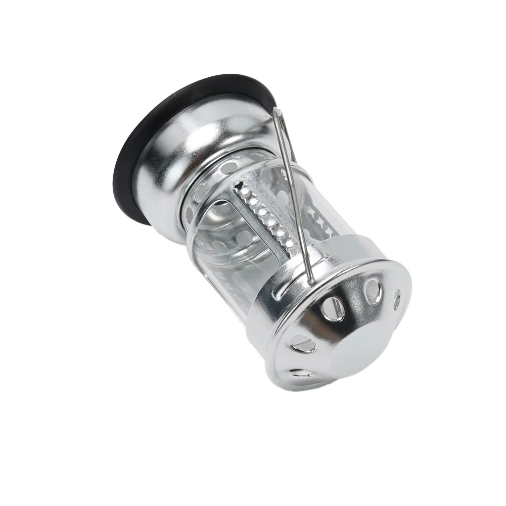 

100% фирменный походный подсвечник для чая, Серебряный Свадебный держатель для свечи, 11 см в высоту, алюминиевый сплав + стекло, день рождения