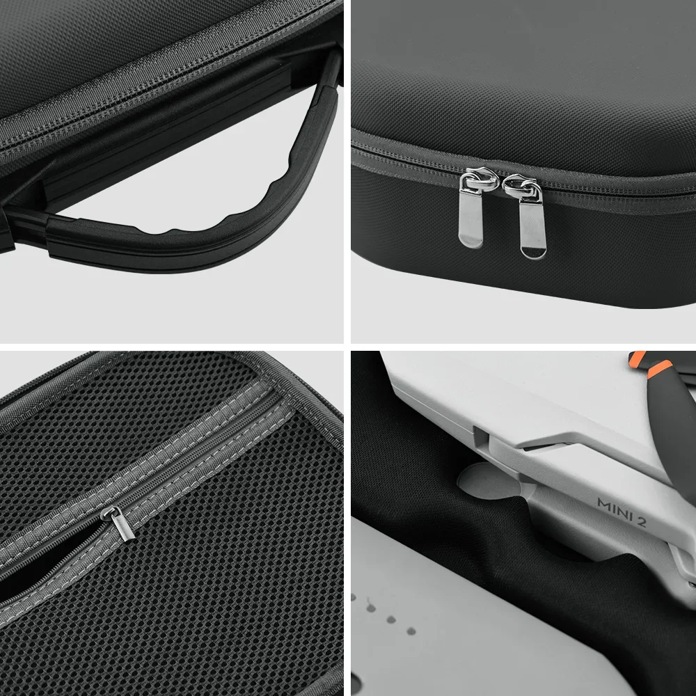 Storage Bag for DJI Mini 2/Mini 3/3 Pro Drone Carrying Case Remote Controller Battery Waterproof Body Handbag Accessory drone accessories drone storage bag dji case drone case