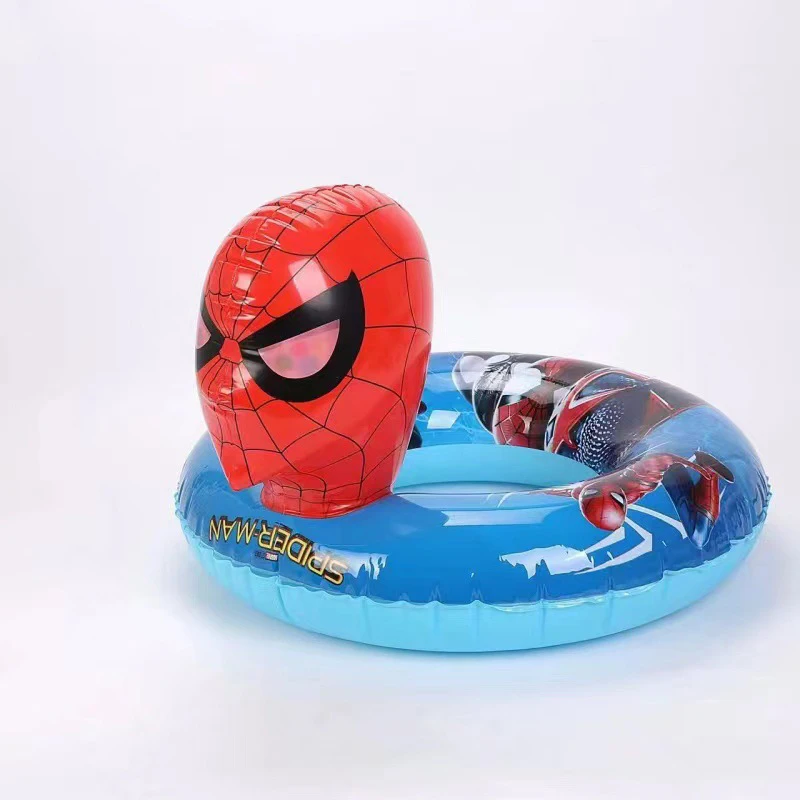 

Мультяшные аниме игрушки, комиксы Marvel, Человек-паук, круг для плавания, Человек-паук, водные игрушки, детские игрушки для бассейна, спасательный круг, игрушка, подарок