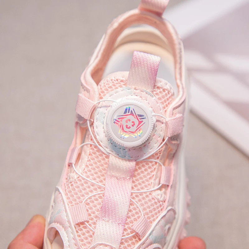 Girls Summer Sports Sandals Non Slip Toddler Beach Shoes