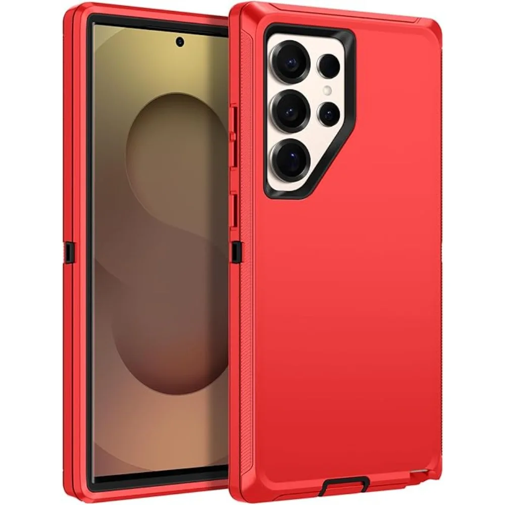 Elite Military-Grade Shockproof Case with Matte Anti-Drop Camera Protection