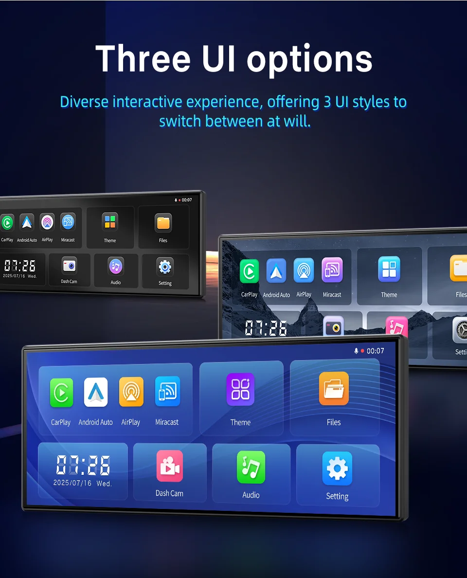 Imagebon H70 Plus 60FPS Carplay 11,4" ADAS Auto-DVR Dual-Linsen-Aufnahme Kabelloses CarPlay & Android Auto Dashcam GPS-Navigation – Detail 8