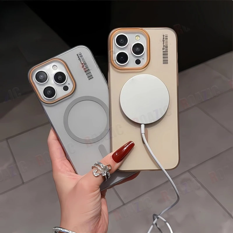 Ultra-Thin Matte Anti-Fingerprint Magnetic Case - Shockproof Bumper Cover