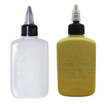 Oil Dispenser 100ML Small Camping Oil Bottle Dispenser With Twist Top Portable Leak-Proof Dispensing Bottles For Outdoor BBQ ﻿