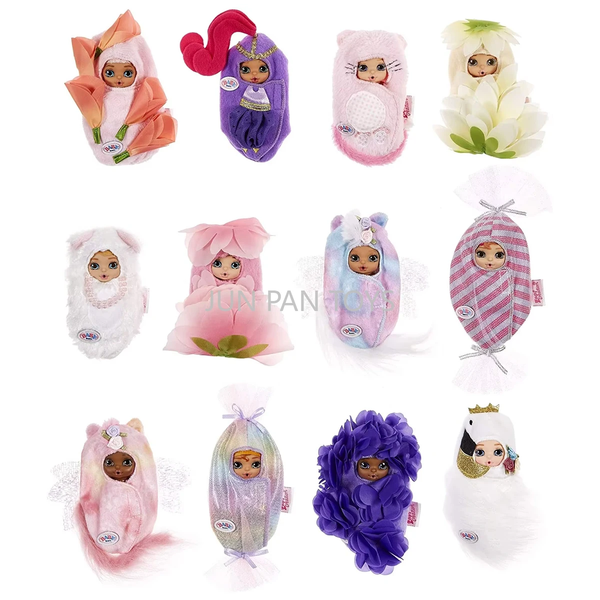 Zapf Original Baby Born Surprise Doll Blooming Babies Children Toys Doll Set Collectible Action Figures Baby Doll Birthday Gift - 3