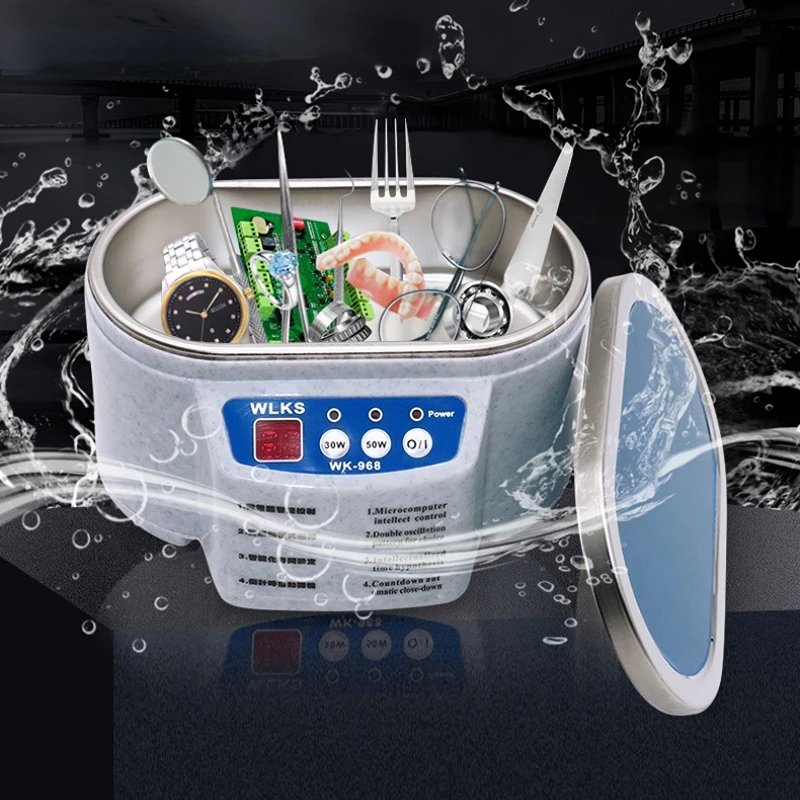 

ZAOXI Ultrasonic Cleaner 30/50W Sonicator Bath 40Khz Degas For Watches Contact Lens Glasses Denture Teeth Electric Makeup Razor