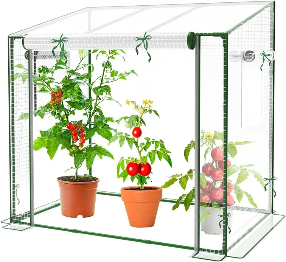

47.2”Lx31.5”W x47.2”H Greenhouse for Outdoor, Durable Green House Kit with Window, Thicken PE Cover,Sturdy and Portable