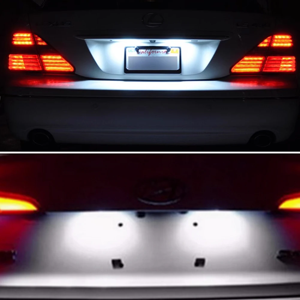 LED number license plate lamp no error light for Sable coln Zephyr Z/X