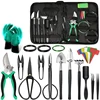 24-Piece Bonsai Tool Kit Replacement Bonsai Shape Maintenance, Gardening Bonsai Beginner Pruning Care Kit Pruning Shears 1
