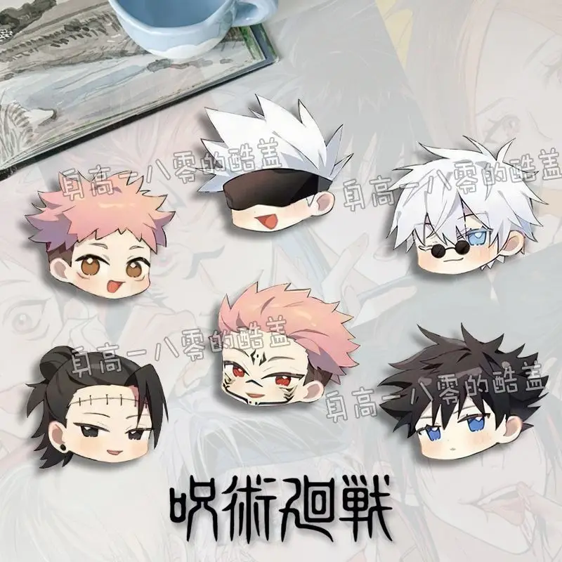 

Anime Jujutsu Kaisen Satoru Gojo Cosplay Cute Manga Badge Lapel Pin for Backpack Accessories Jewelry Decoration Gift