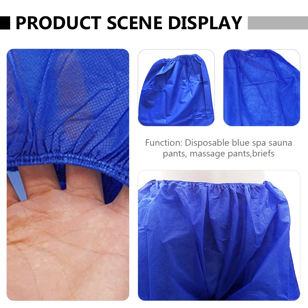 10 Pcs Urine Leakage Disposable Pants Man Men's Cargo Shorts for Non-woven Fabric Breathable One Time 4