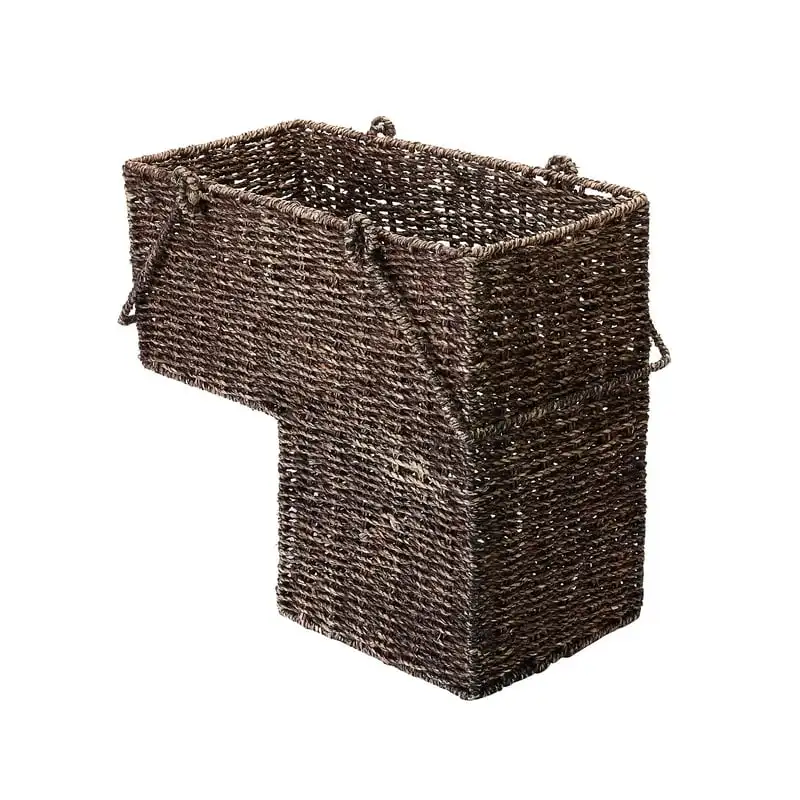 

Wicker Stair Case Basket with Handles Foldable storage box Organizador hogar Storage organizer Garden basket Stuffed animal stor