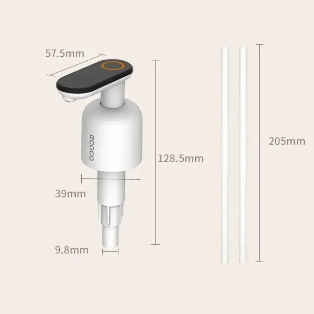ECOCO Push-type Oyster Sauce Squeezer Quality Food-grade Reusable Press Mouth ABS Universal Pump Head Kitchen