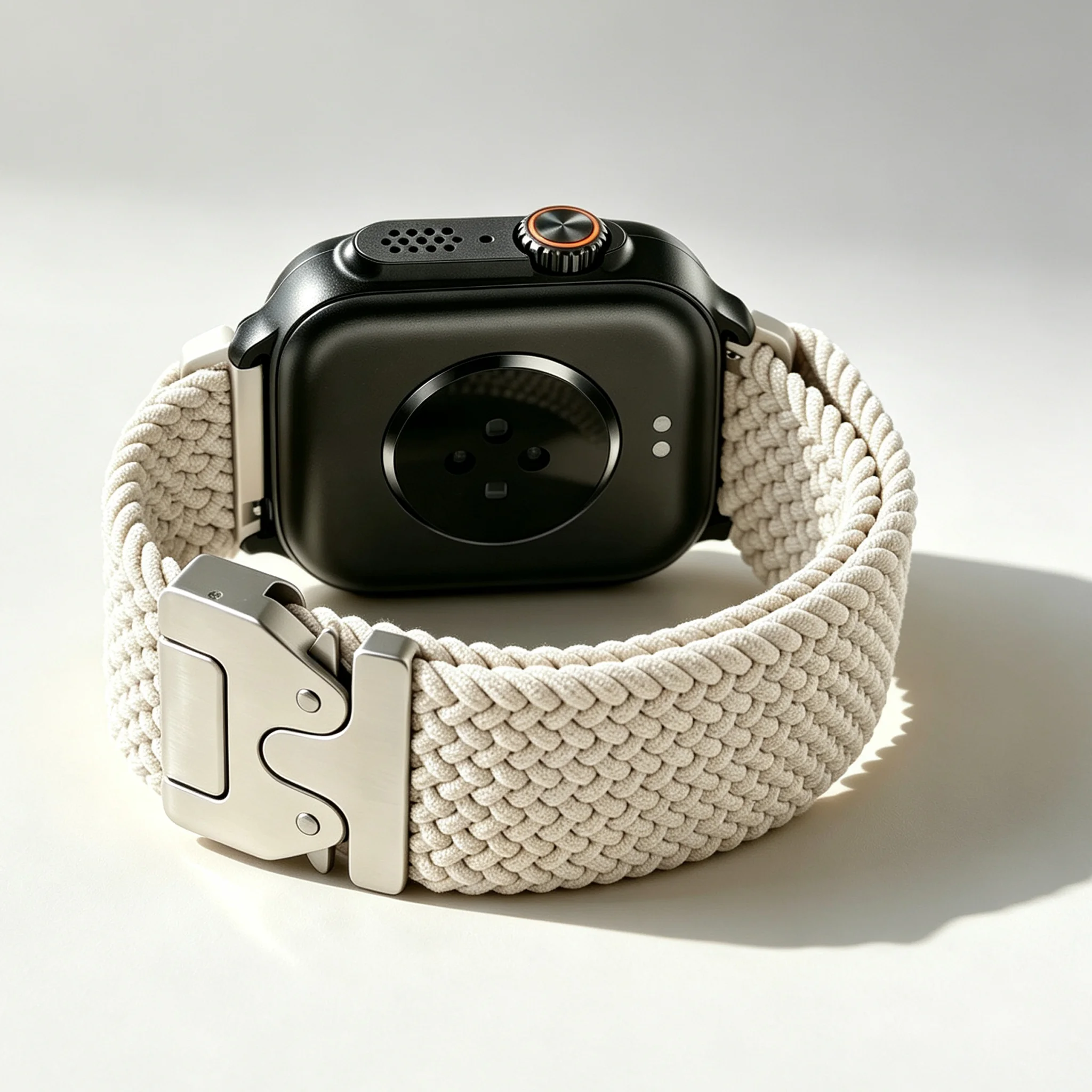 Premium 22mm Parachute Braided Strap - Universal Smartwatch Accessory Replacement Bracelet