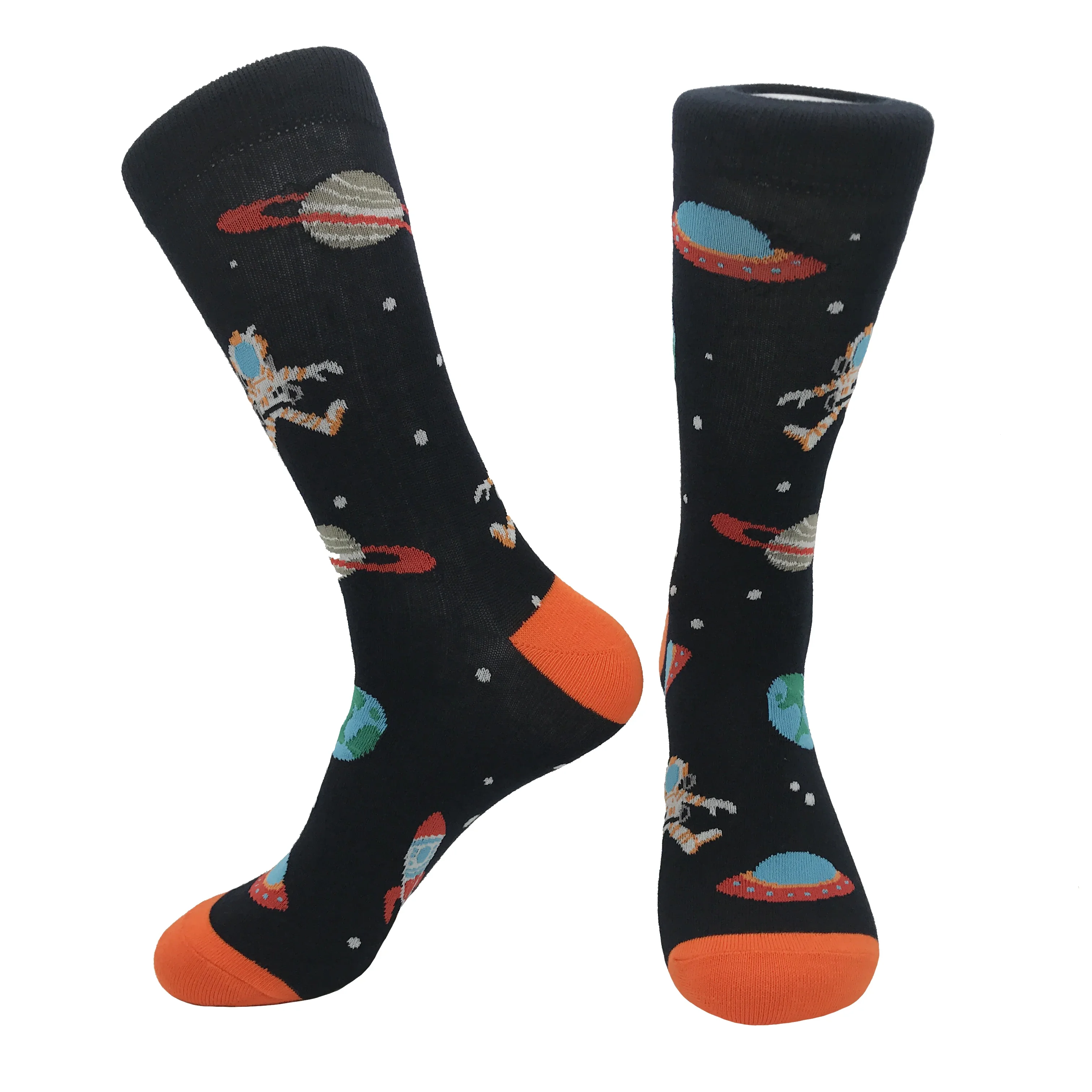 Men's Combed Cotton Argyle Pattern Happy Socks