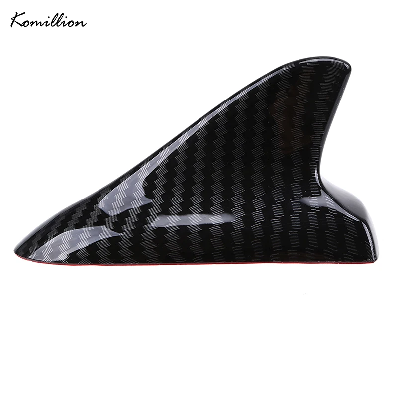 Car Fin Roof Shark Antenna Decorazione Sticker Aspetto In Fibra Di Carbonio Nessuna Funzione Di Ricezione Per Dodge Challenger Bmw Vw Mazda Hyundai