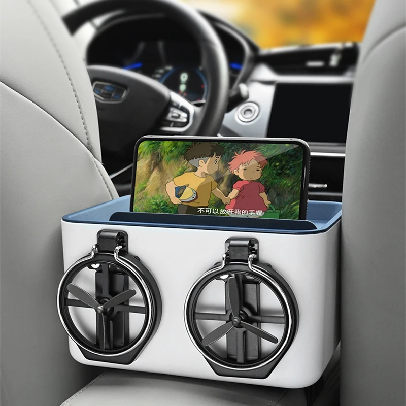 Universal Auto Armlehne Storage Box Für Telefon Gewebe Tasse Trinken Halter  Armlehne Organisatoren Auto Innen Verstauen Aufräumen Zubehör - AliExpress