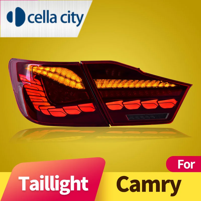 Car Styling Per Toyota Camry Tail Lights2012-2014 Led Driving Light Led Brake Light Led Sequenziale Indicatore Di Direzione Led Reverse Light