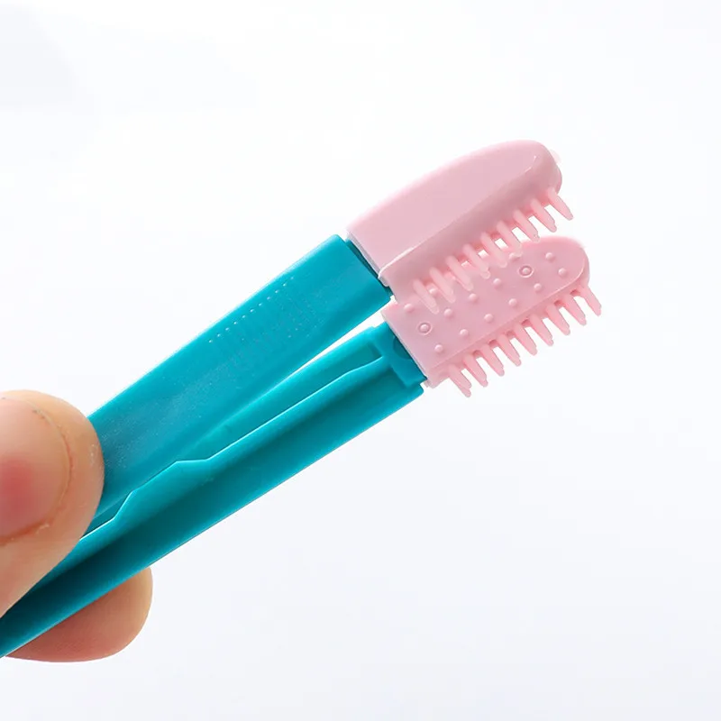 Peigne réutilisable pour animaux de compagnie, brosse à taches de déchirure, nettoyant pour les yeux de chat, brosse à caca, conception de livres, accessoires pour chats