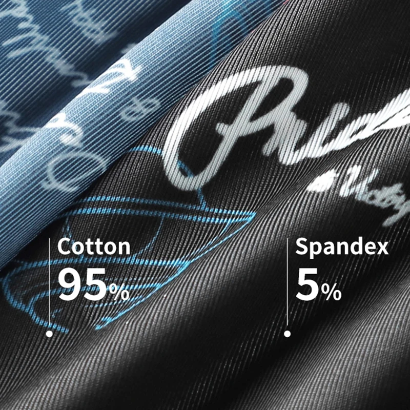 CMENIN 3pcs Cotton Antibacterial Man Boxershorts Fashion Cartoon Print Men's Panties Seamless Underpants Male Underwear Boxers