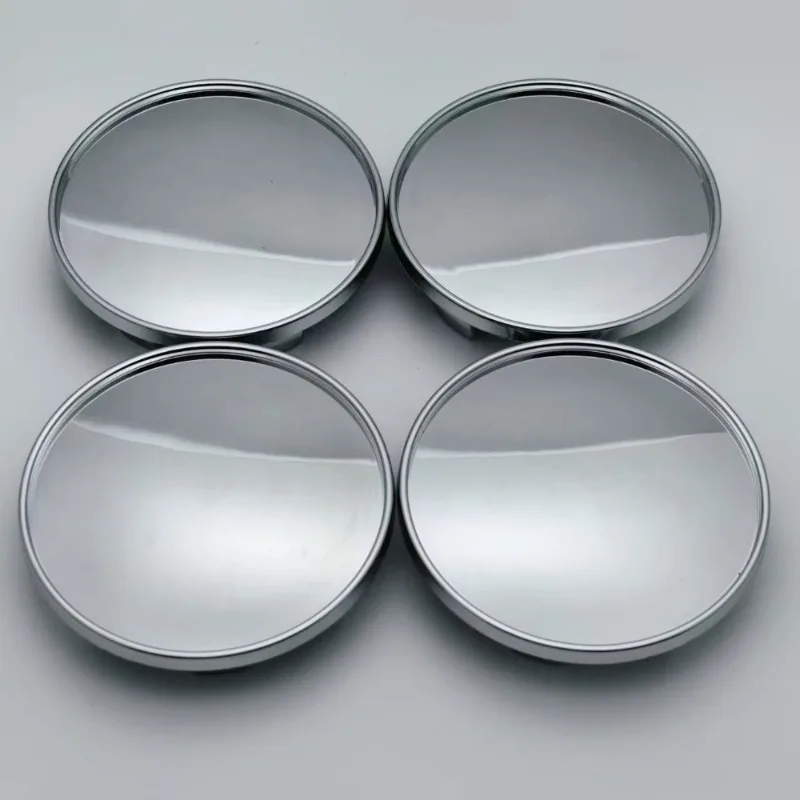 4pcs 69mm Clips 56mm Blank No Logo Car Wheel Center Caps No Badge Wheels Hub Cap Rim Hubcaps Dust Cover Replace Car Accessories