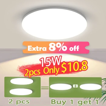 LED 천장 램프 현대 천장 샹들리에 고정 장치, 거실 침실 장식 실내 주방 조명, 220V, 15W, 20W, 30W, 50W