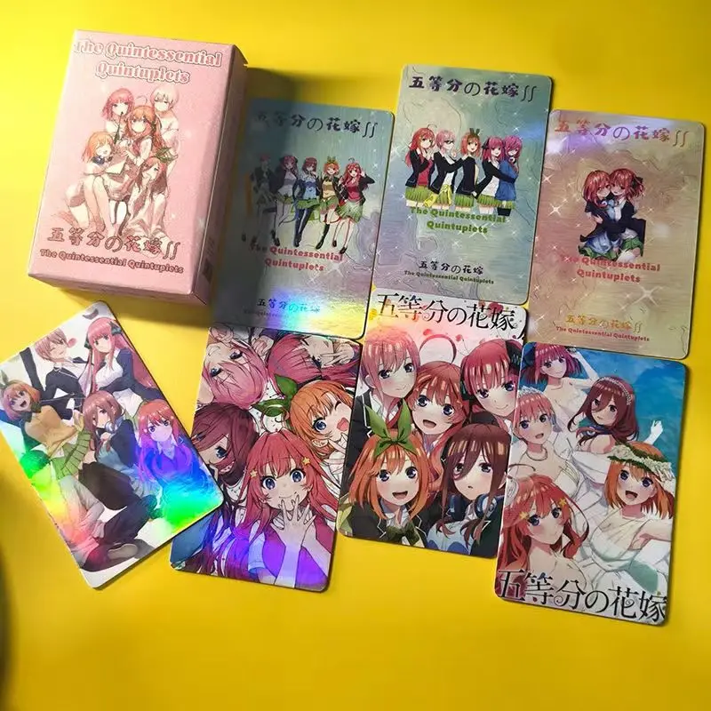 Anime Laser LOMO Card Set - HD Photocard Collection (55pcs)
