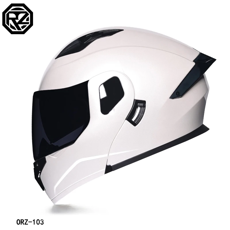 ORZ オフロード サイズL 新品 ATV ヘルメット認定、フルフェイス Orz-男性と女性のためのフルフェイスのオートバイのヘルメット