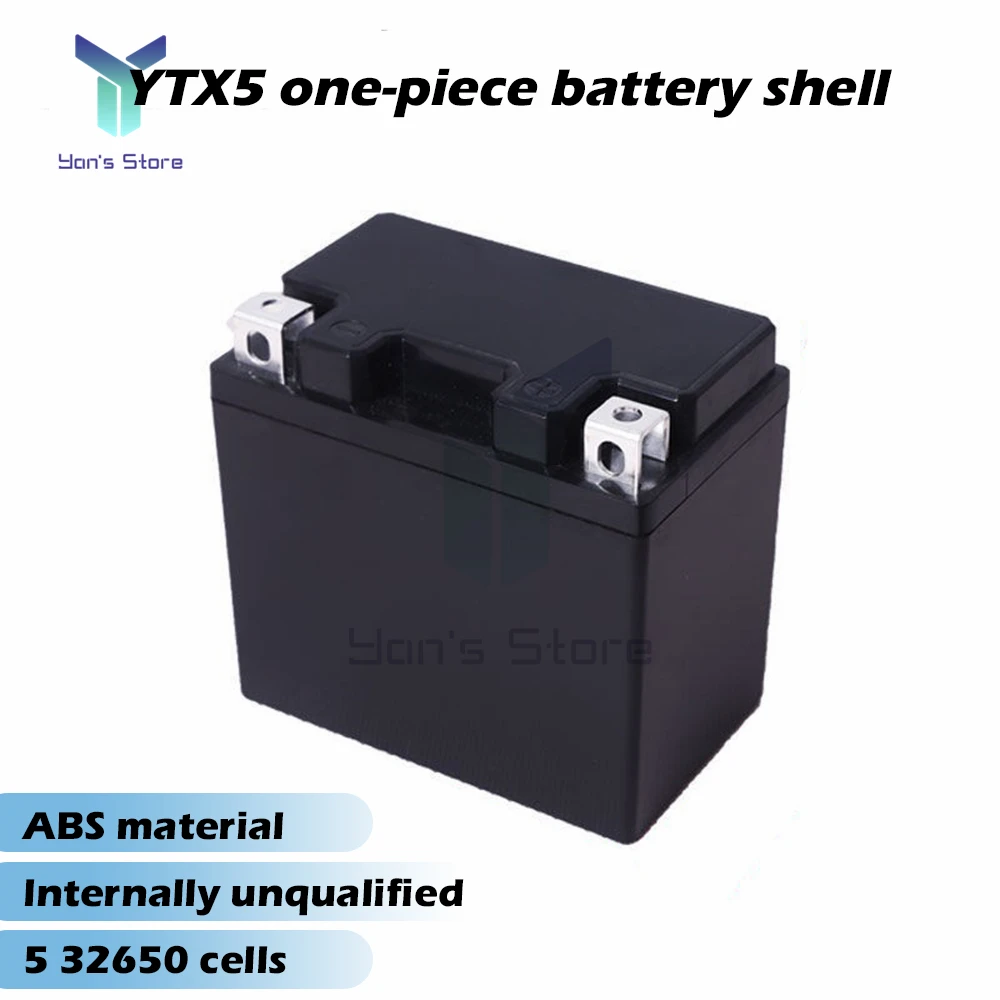 

YTX5 12V4Ah Battery Box For Car motorcycle 18650 Lithium Battery Case Holder Special Plastic Box