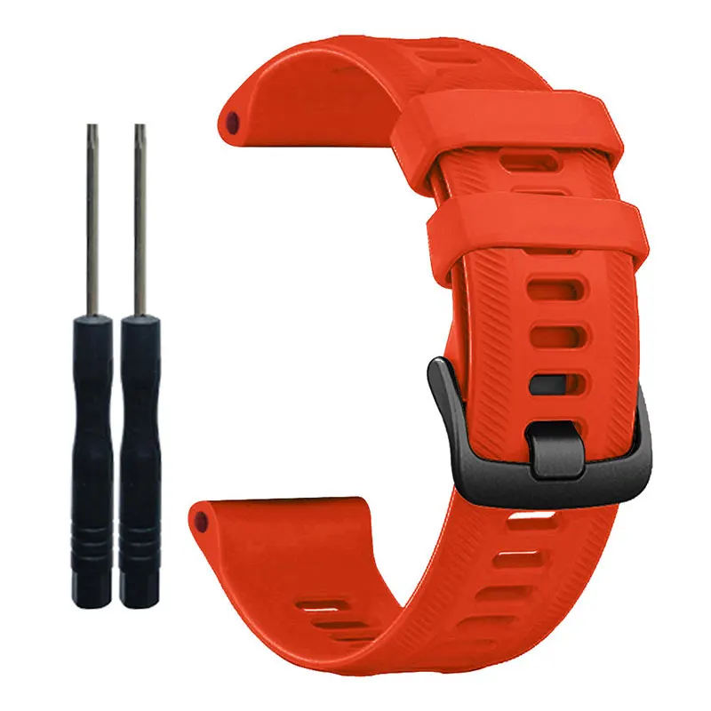 Breathable Silicone Smartwatch Wristband Bracelet