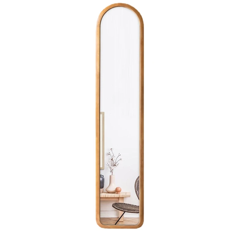 

PQF Wall-Mounted Full-Length Mirror Punching Dressing Mirror Fitting Shaped