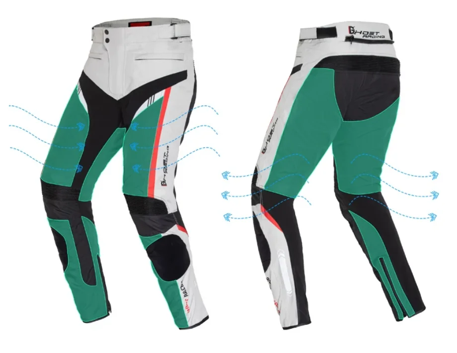 남성용 여름 오토바이 레이싱 슈트, 낙상 방지 통기성 메쉬 재킷, 라이딩 기어, 오토바이 운전자를 위한 편안한 보호복