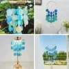 5cm DIY White Capiz Shell with Two Holes Sea Shell Bulk Capiz Shells for Decor DIY Wind Chimes & Crafts Jewellery Accessories 4