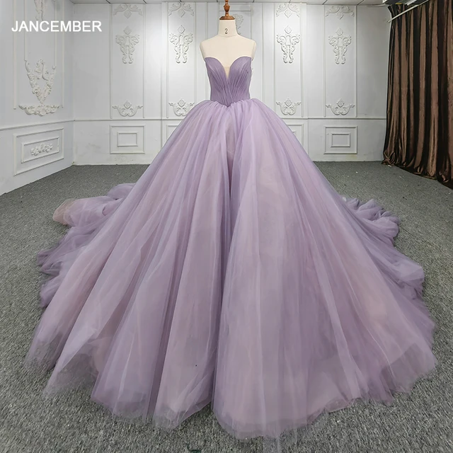 Quinceanera Dresses Ball Gown Flower Vestidos De 15 Años Purple Sweetheart Ruched DY7523 Evening Party Dress 2022 bar mitzvah 1