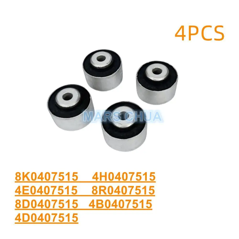 Control Arm Bushings Kit 10PCS 4H0407515 8K0 4G0407515 8K0407183F 4E0407181B 4G0407182 for Audi Q5 Front Upper and Lower Control Arm Bushings Kit