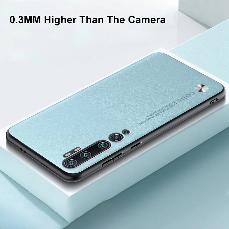 Luxury PU Leather Matte Silicone Phone Case - Premium Protection Back Cover