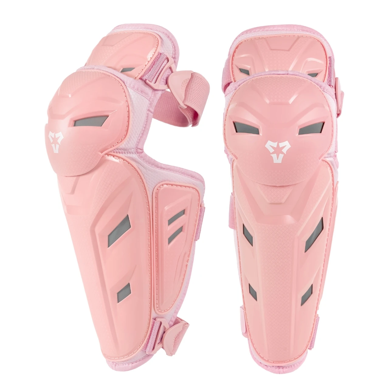 Pink Elbow and Knee Protector Set for Motorcycle and Outdoor Sports