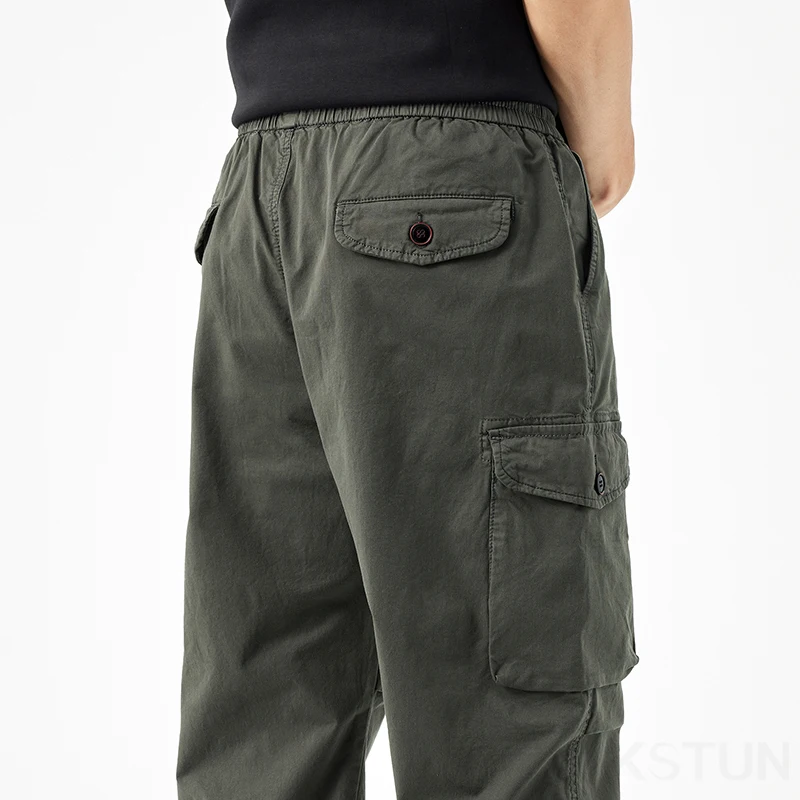 Streetwear Black Mens Harem Joggers Pants Men Cargo Pants 2024 Hip Hop Casual Pockets Sweatpants