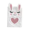 A5 Cute Girl Embroidered Cartoon Plush Notebook, Hand Book Student Prize Journal Record Diary Book 160 Pages 4