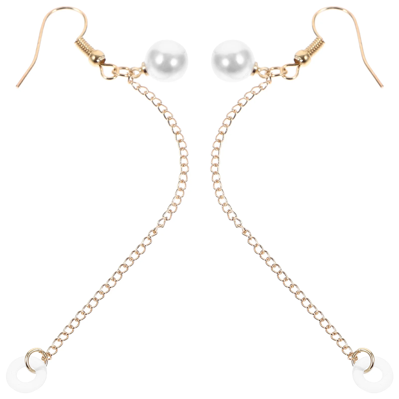 

Over Ear Wireless Headphones Earphone Supply Dangler Stylish Women Earrings Decor Anti-lost Strap Headphones