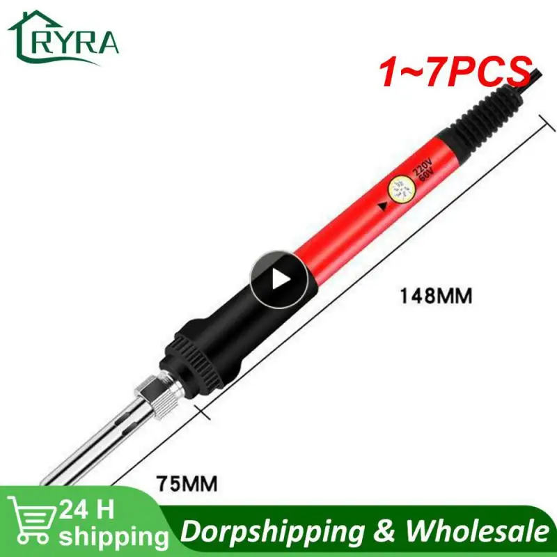 

1~7PCS Digital Electric Soldering Iron Rework Station 220V /110V Welding Iron Tools Temperature Adjustable Welding Soldering