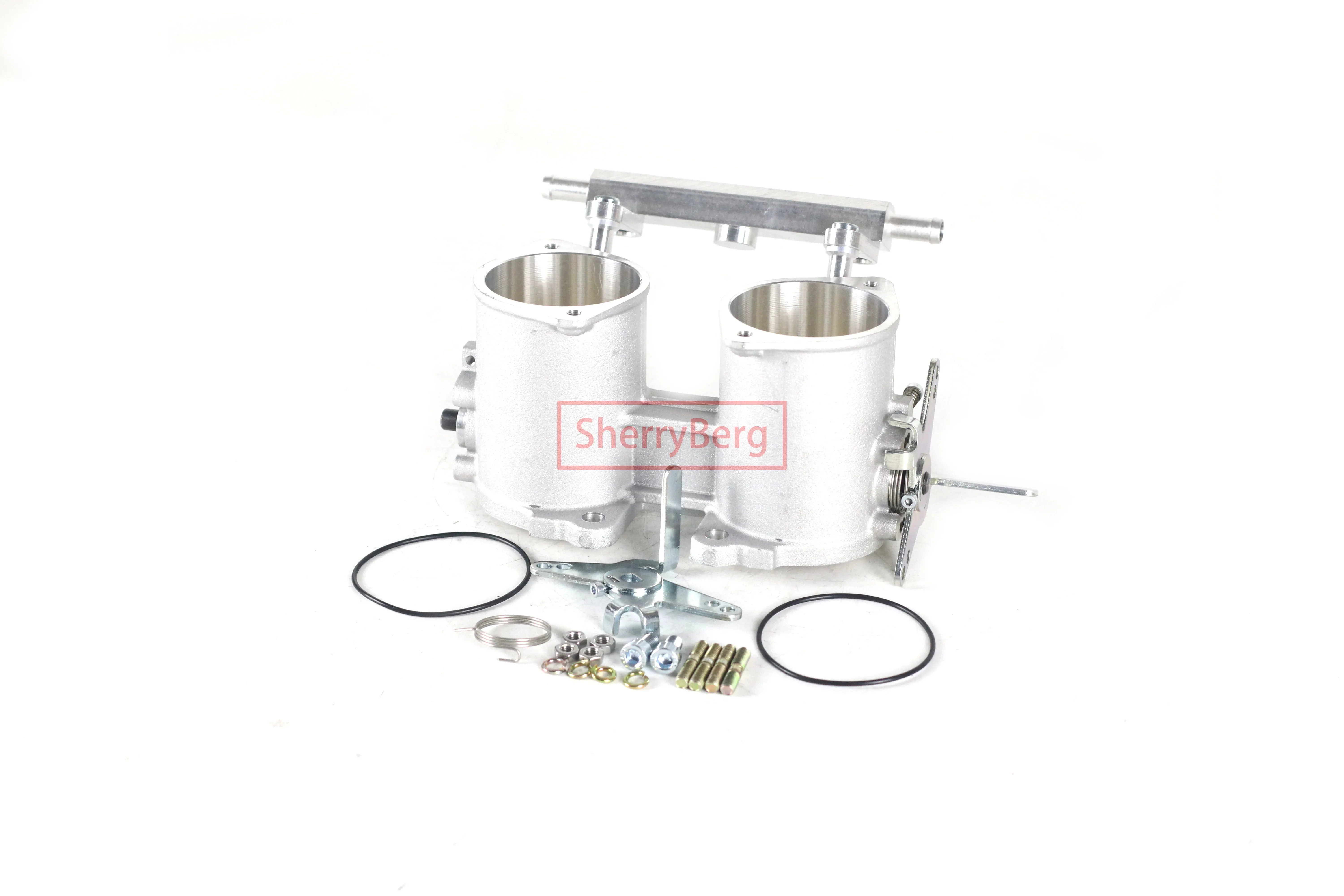 SherryBerg 55MM 55IDF TBS EFI Throttle For Jenvey IDF Style Carb 84mm tall TFP55I 55 IDF Rep. Weber Dellorto EMPI W Fuel Rail