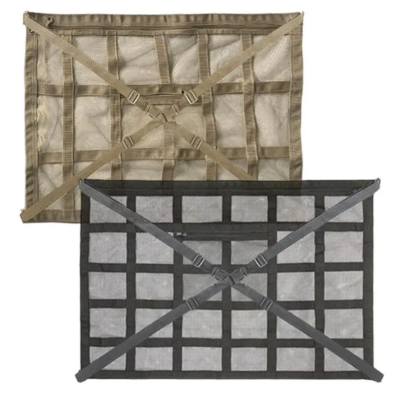 

Car Ceiling Cargo Net Roof Luggage Storage Mesh Pocket Automotive Roof Bag Tent Organizer Automobile Interior Accessories